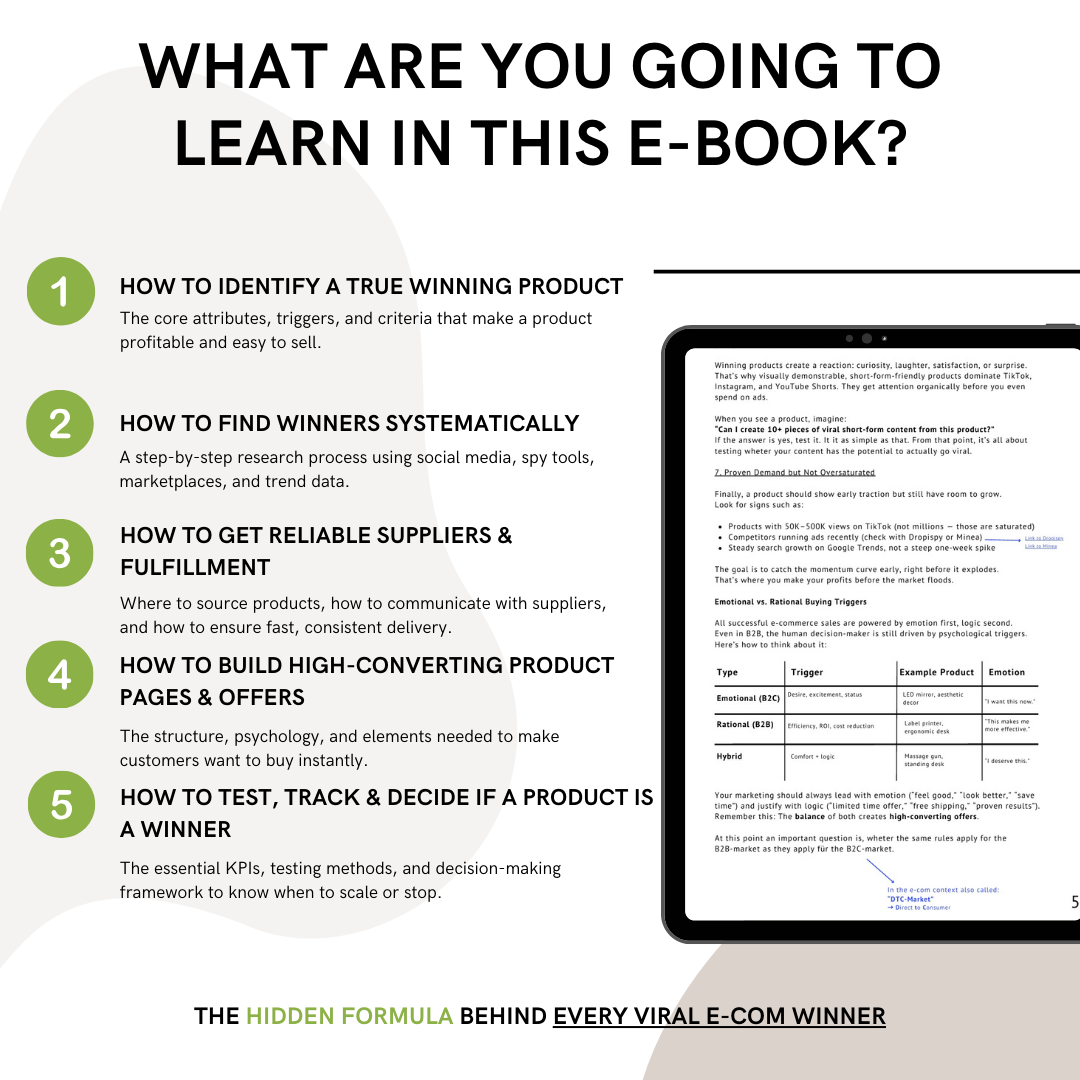 THE ART OF THE WINNING PRODUCT